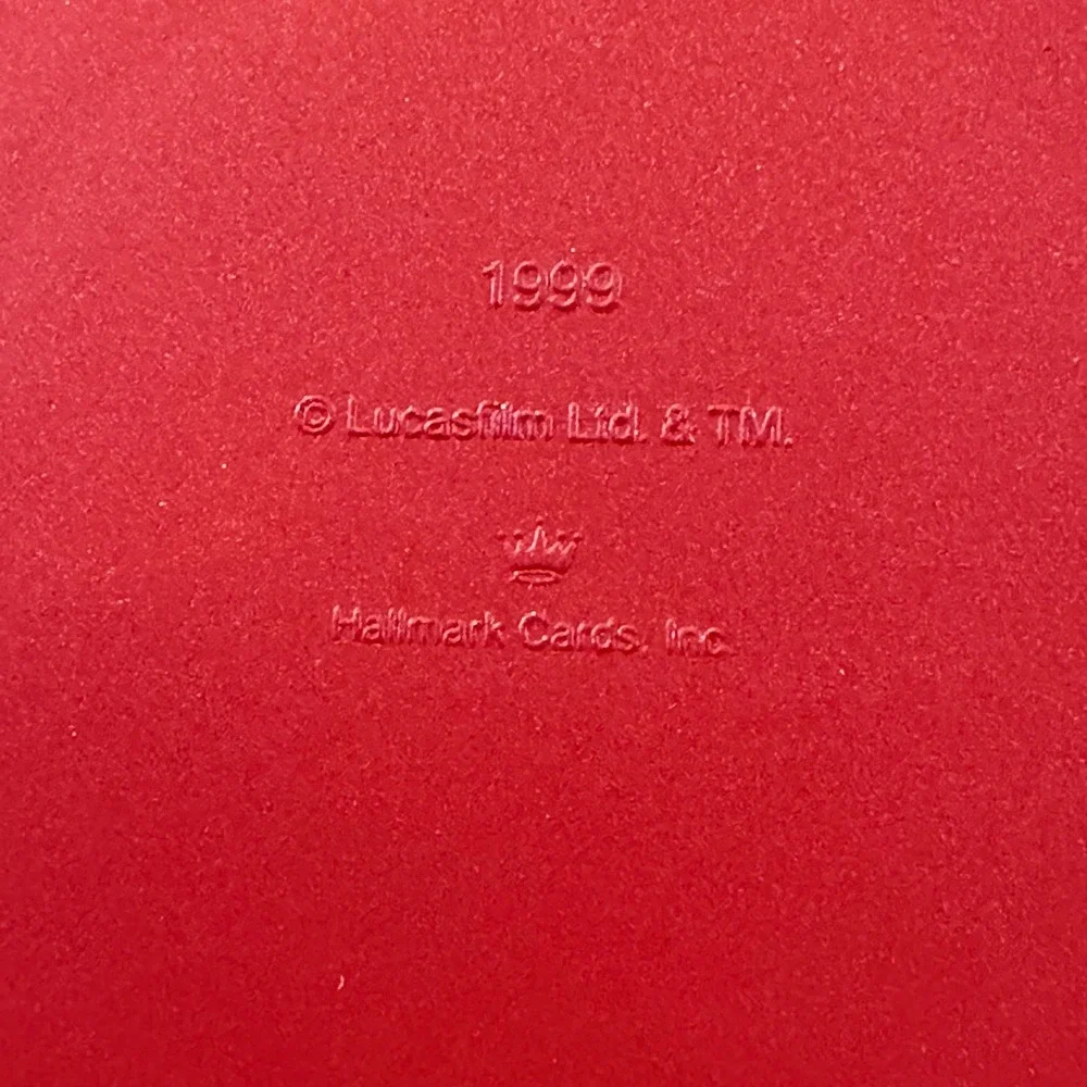 Hallmark Keepsake Star Wars Episode I Queen Amidala Ornament‎ 1999 Red Gown Box